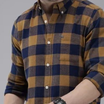 Cotton checked shirts